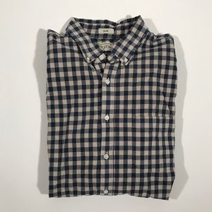 J.Crew men’s gingham shirt